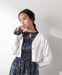 JILL by JILL STUART/ＵＶ＆ウォッシャブルショートニットカーデ/505823684