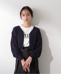 JILL by JILL STUART/ＵＶ＆ウォッシャブルショートニットカーデ/505823684