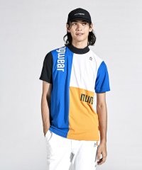 Munsingwear/【ENVOY】吸水速乾ストレッチブロッキング半袖シャツ/505824374