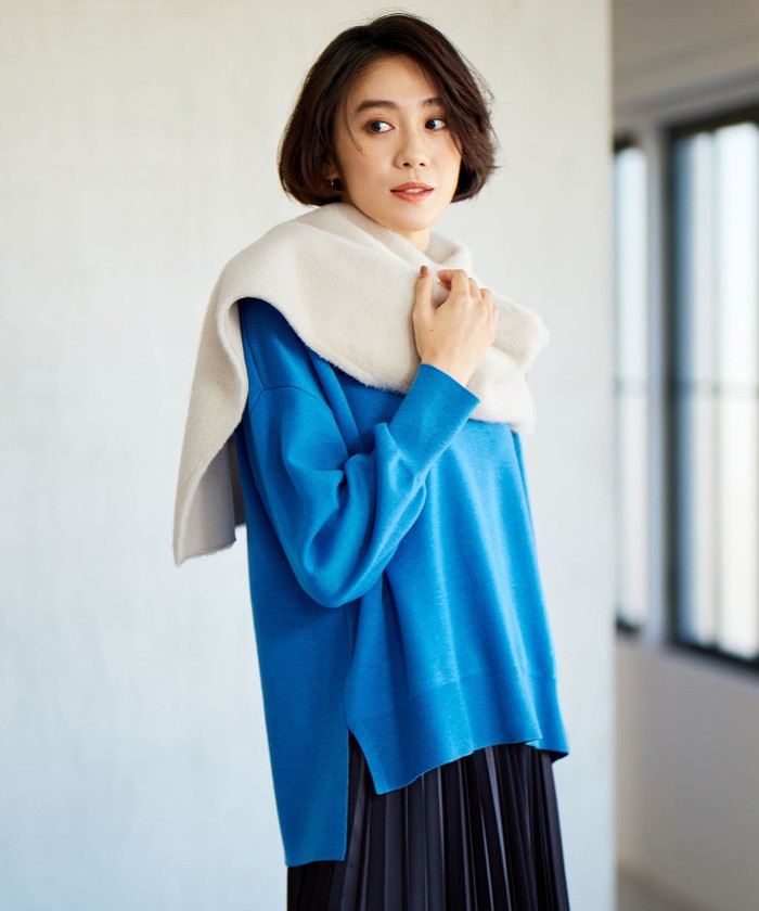 【WEB＆一部店舗限定】スムージーカラー ニット WEB&一部店舗限定】スムージーカラー ニット(505824649) | 自由
