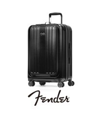 Fender/フェンダー FENDER フェンダー スーツケース Mサイズ 53L/60L 軽量 拡張 中型 フロントオープン 静音キャスター ストッパー USBポート Fe/505824760