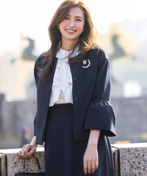 KUMIKYOKU サイズ7 濃紺 大きいサイズ （VERY3月号掲載・KUMIKYOKU 