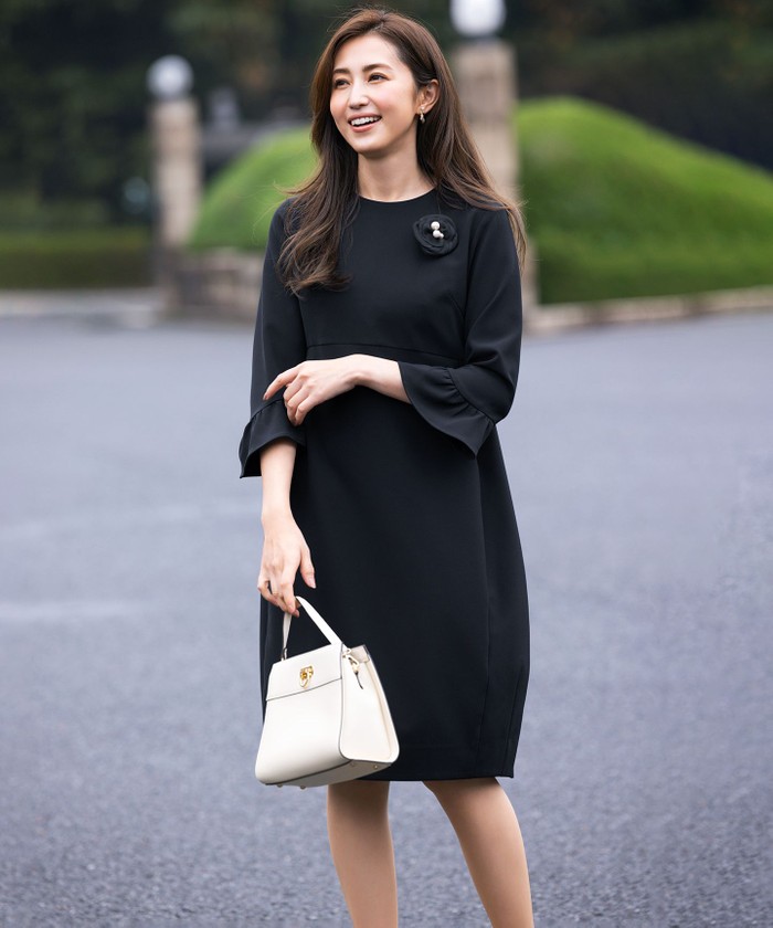 セール 30%OFF】【KUMIKYOKU NAVY】コンフォータブルドレープ