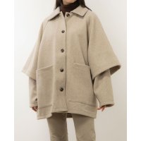 STYLEBLOCK/スタイルブロック STYLEBLOCK カットメルトンオーバーサイズコート/505799829