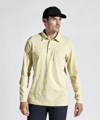 Munsingwear/ストレッチジャカードモノグラム柄長袖テーラーカラーシャツ/505803895