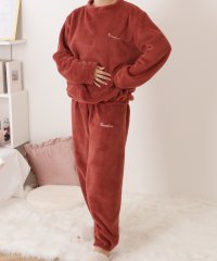 Lace Ladies/レースレディース Lace Ladies アルファベット刺繍付きふわもこルームウエア/505816630