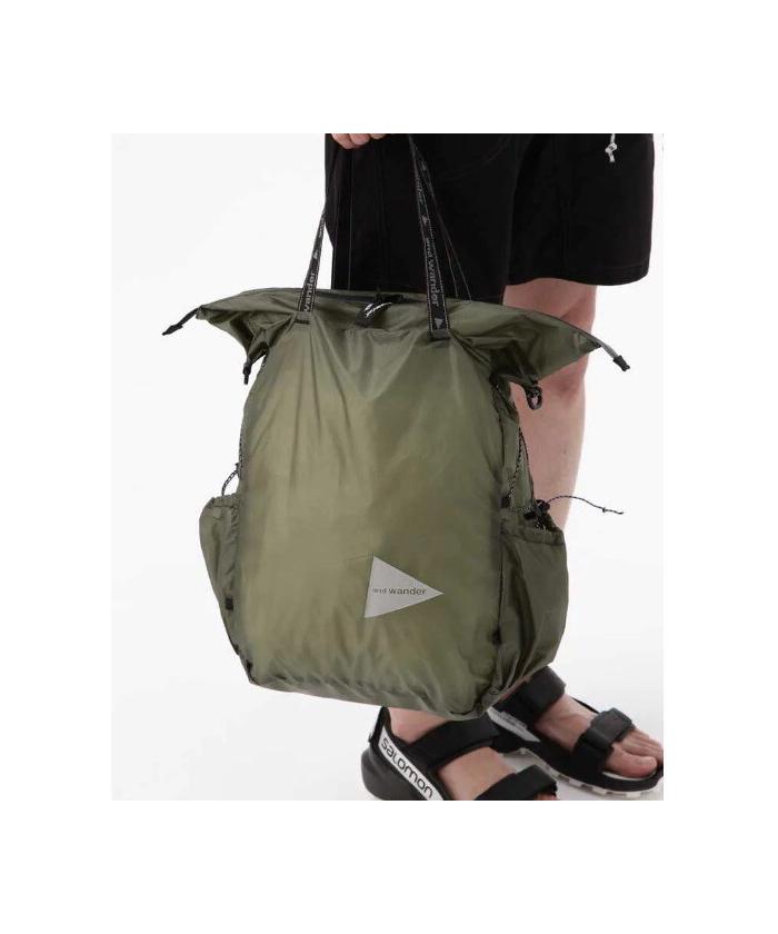 and wander Sil Tote Bag / Black – Livestock