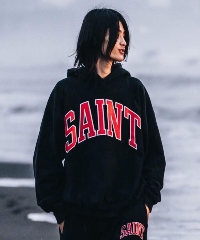SAINT MICHAEL/セント マイケル/HOODIE/ARCH SAINT/BLACK SAINT MICHAEL/セント マイケル/HOODIE/ARCH SAINT/BLACK