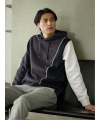 TAKA-Q/SOFT CUSHION 切替長袖プルパーカー メンズ Tシャツ カットソー カジュアル インナー ビジネス ギフト プレゼント/505825236