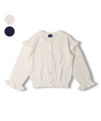 Crescent/【子供服】 crescent (クレセント) 透かし編無地カーディガン 80cm～130cm N22400/505825550