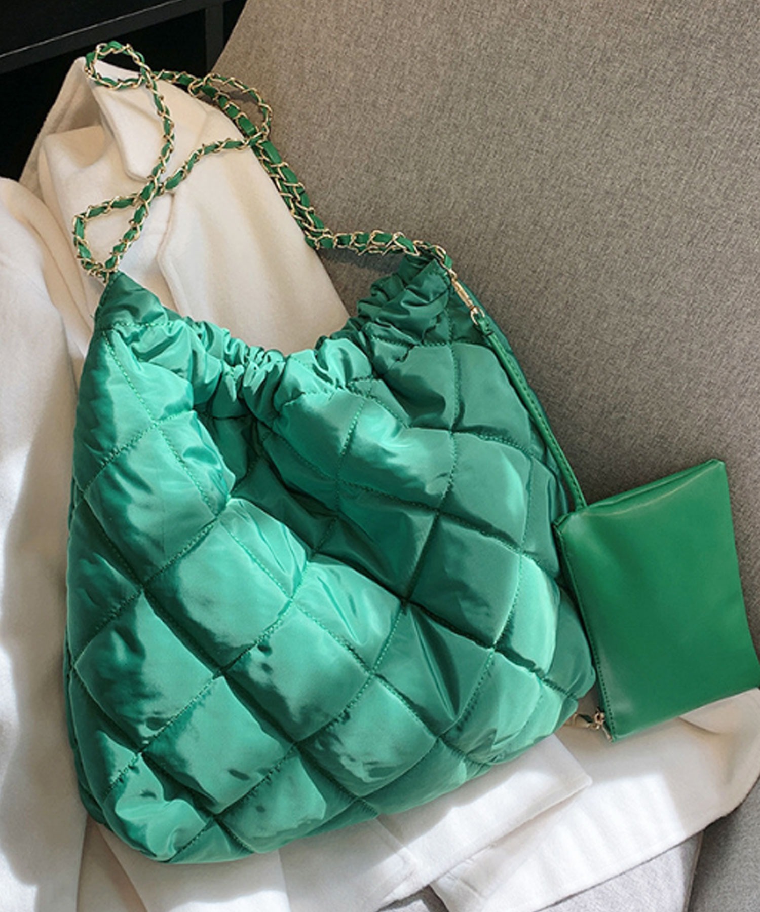 napron ナプロン キルティングバック　巾着 NAPRON(ナプロン) キルティングペーシェントバッグ | STRATO BLOG