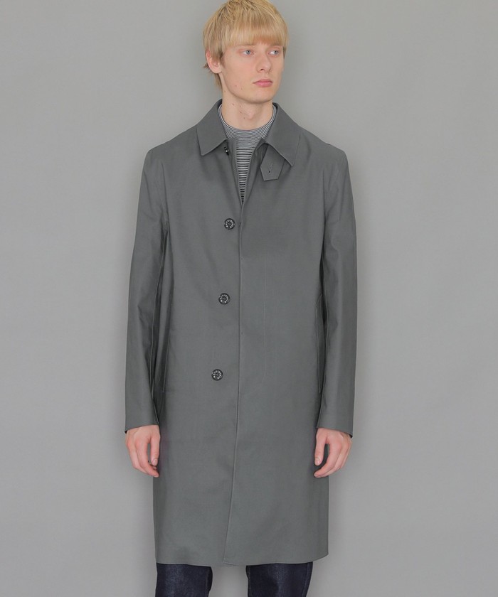 マッキントッシュゴム引きコートロロピアーナライナー付き