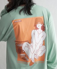 VENCE　EXCHANGE/ガールズフォトプリントロンTシャツ/505660573