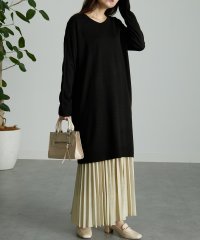 Ranan/ラナン RANAN 洗えるカシミヤタッチニットチュニックワV/505754372