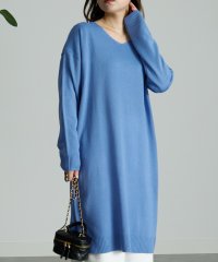 Ranan/ラナン RANAN 洗えるカシミヤタッチニットチュニックワV/505754372