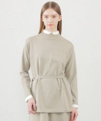 MACKINTOSH PHILOSOPHY/Cleric Collar Knit ベルテッドチュニック/505789561