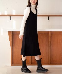 MAISON BREEZE/【MAISON BREEZE】リブニットノースリーブフレアワンピース KNF049/505818640