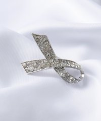 MAISON BREEZE/【MAISON BREEZE】メタルパール モチーフ ブローチ ハート リボン オケージョン セレモニー アクセサリー KNF049/505818678