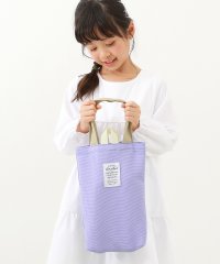 devirock/洗える ワッフル 配色持ち手付き シューズバッグ 子供服 キッズ 女の子 バッグ シューズバッグ 新学期グッズ 入園 入学 通園 通学 習い事/505824877