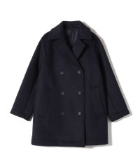 SHIPS WOMEN/Primary Navy Label:Pコート/505827286