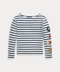 POLO RALPH LAUREN/(ガールズ 7才～16才)ストライプド ノーティカルパッチ コットン ジャージー Tシャツ/505827454