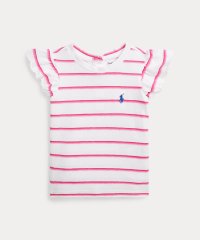 POLO RALPH LAUREN/(ベビー)ストライプド フリルド コットン ジャージー トップ/505827469