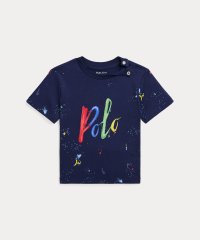 POLO RALPH LAUREN/(ベビー)ロゴ ペイントスプラッタープリント コットン Tシャツ/505827478