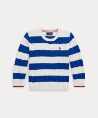 POLO RALPH LAUREN/(ボーイズ 2才～7才)ストライプド ケーブルニット コットン セーター/505827503