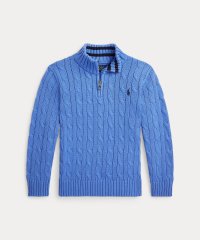 POLO RALPH LAUREN/(ボーイズ 2才～7才)ケーブルニット コットン クォータージップ セーター/505827512