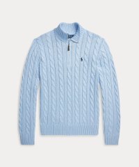 POLO RALPH LAUREN/ケーブルニット コットン クォータージップ セーター/505827602