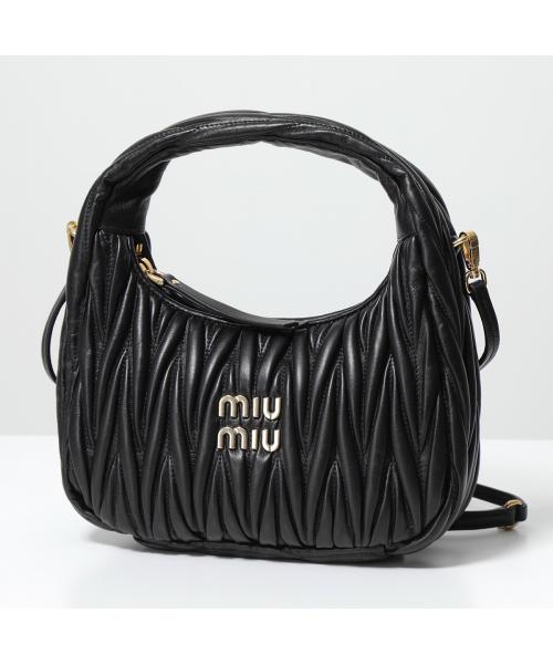 セール】MIUMIU ショルダーバッグ WANDER MATELASSE 5BC125 N88