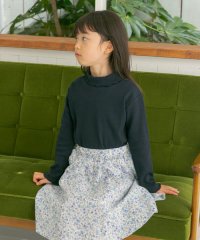 URBAN RESEARCH DOORS（Kids）/『WEB/一部店舗限定サイズ』メローフリルリブタートルネックTシャツ(KIDS)/505828438