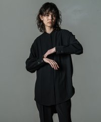 la.f.../ダブルクロス2WAYロングシャツブラウス≪洗濯機で洗える/セットアップ対応≫/505826635