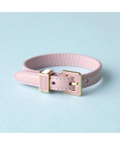MIUMIU ブレスレット 5IB472 2F9G エナメル ロゴ(505829306 MIUMIU ブレスレット 5IB472 2F9G エナメル ロゴ(505829306