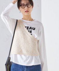 SHIPS WOMEN/〈手洗い可能〉カールヤーン スパンコール ワンショルダー 24SS ◇/505829532