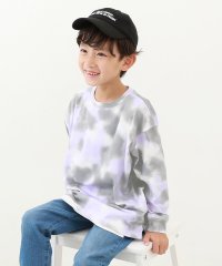 devirock/タイダイプリント長袖Tシャツ 子供服 キッズ 男の子 トップス 長袖Tシャツ ロンT /505830059