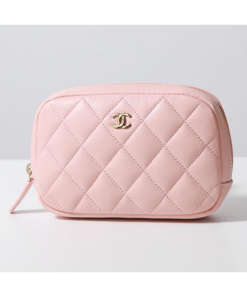 CHANEL ポーチ A80909 B10583 マトラッセ ココマーク(505830115