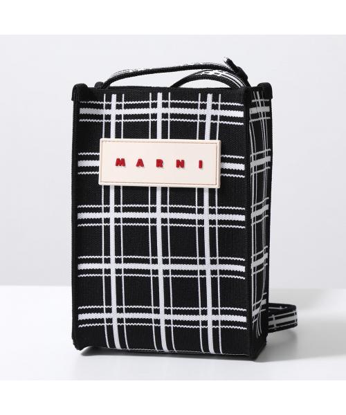 セール】MARNI ショルダーバッグ SBMP0152A0 P6053 チェック柄 セール】MARNI ショルダーバッグ SBMP0152A0 P6053 チェック柄