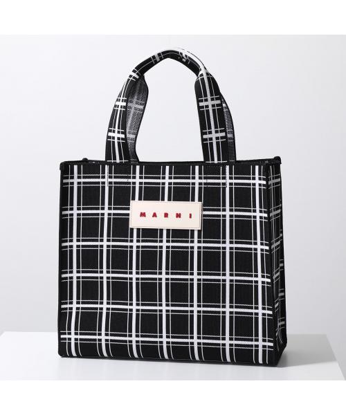 セール 20%OFF】MARNI トートバッグ SHMP0109A0 P6053 チェック柄