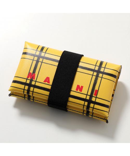 MARNI チェック柄 コインケース マルニ フラグメントケース/カードケース/コインケース（小銭