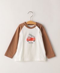 SHIPS KIDS/SHIPS KIDS:80～90cm / はたらく 車 ラグラン スリーブ 長袖 TEE/505830475