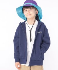 SHIPS KIDS/SHIPS KIDS:100～130cm / ロゴ フード ジップ パーカー/505830477