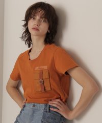 AVIREX/BUCKLE BELT POCKET T－SHIRT/バックルベルト ポケットTシャツ/505830744