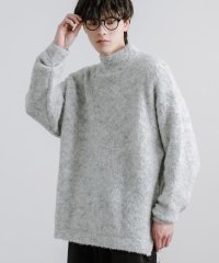 Rocky Monroe/ニット セーター 無地 メンズ レディース 長袖 ループヤーン ビッグシルエット オーバーサイズ ゆるニット ゆったり ふわふわ ハーフネック カジュアル きれ/505830816