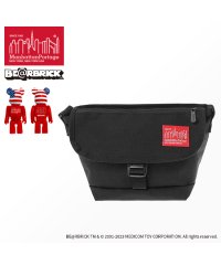 Manhattan Portage/マンハッタンポーテージ ベアブリック メッセンジャーバッグ ショルダーバッグ 斜めがけ Manhattan Portage MP1603FZPBE@RBRICK/505831008