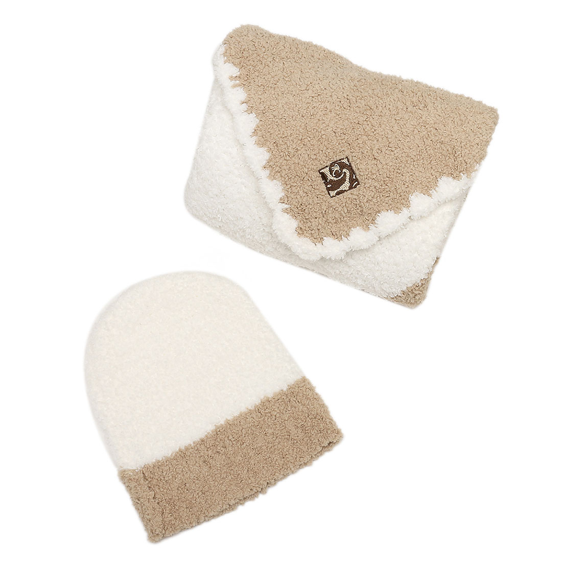 品質一番の カシウエア ブランケット＆帽子タグ付き未使用品 填 小物入れ