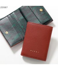 MARNI/MARNI 二つ折り財布 PFMOQ14Q06 LV688 ロゴプリント マーブル/505831123