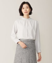 J.PRESS LADIES/【洗える】ヌーディスバックサテン ボウタイ ブラウス/505832258