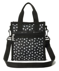 LeSportsac/MINI N/S TOTEブラックハーツ/505809016