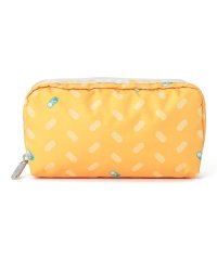 LeSportsac/RECTANGULAR COSMETICロゴトスイエロー/505809037